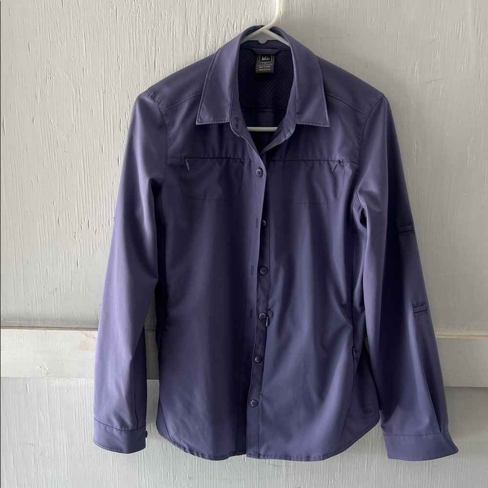 REI Women's Purple Utility Jacket